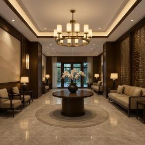 Χώρος καθιστικού στο VanderLyn Blue Hotel