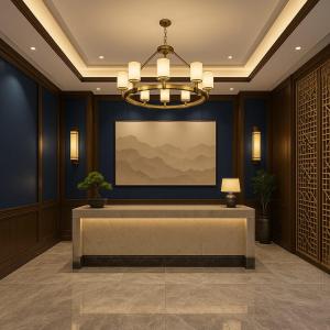 Χώρος καθιστικού στο VanderLyn Blue Hotel