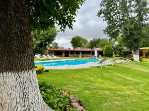 Πισίνα στο ή κοντά στο Quinta Los Vela