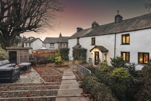 Bygningen som feriehuset ligger i