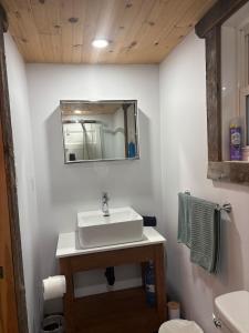 Koupelna v ubytování maison de la Ferme