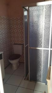 Koupelna v ubytování Pousada Ana