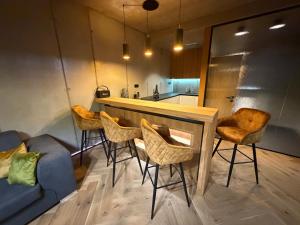 Køkken eller tekøkken på Tatry Premium Apartment