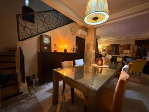 Χώρος καθιστικού στο Riad Wael