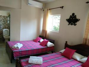 Postel nebo postele na pokoji v ubytování Abha holiday homes