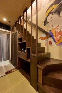 Postel nebo postele na pokoji v ubytování Hakata Water Garden - Vacation STAY 74692v