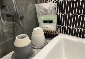 Koupelna v ubytování Hakata Water Garden - Vacation STAY 74692v