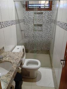 Koupelna v ubytování POUSO BAIRRO - Pouso dos Viajantes Unidade Bairro OuroPreto