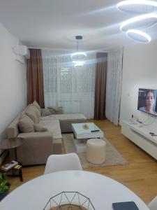 Χώρος καθιστικού στο Bagdala apartman Krusevac