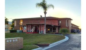 Το κτήριο όπου στεγάζεται  το μοτέλ