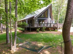 Zahrada ubytování Queen Ridge Cabin