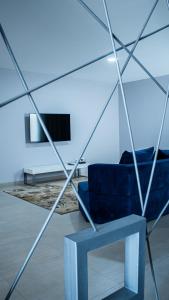 Televiisor ja/või meelelahutuskeskus majutusasutuses Vila Mara