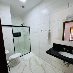 Ένα μπάνιο στο Pousada Circuito