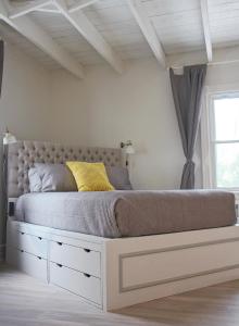 Voodi või voodid majutusasutuse Gite La Cache toas