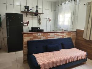 Køkken eller tekøkken på Aconchego Terramar + 55 billeder