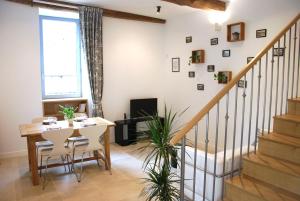 Posezení v ubytování Jolie maison ancienne