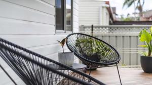 Balkón nebo terasa v ubytování Leonards Beachshack - Lifestyle Yamba