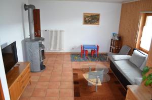 Χώρος καθιστικού στο Wohnung Bellevue