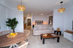 Posezení v ubytování Entre volcanes