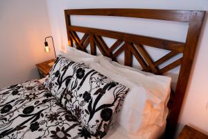 Postel nebo postele na pokoji v ubytování Entre volcanes