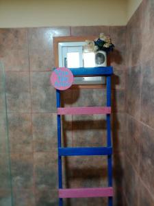 Μία ή περισσότερες κουκέτες σε δωμάτιο στο La Delia monoambiente