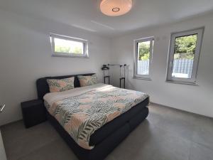 Postel nebo postele na pokoji v ubytování Natur Oase 1