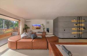 TV a/nebo společenská místnost v ubytování Monte Alto Zona 14