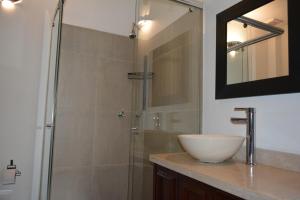 Vannituba majutusasutuses Villa Marcus