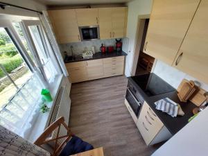 Kuchyň nebo kuchyňský kout v ubytování Fewo Am Skihang Eg