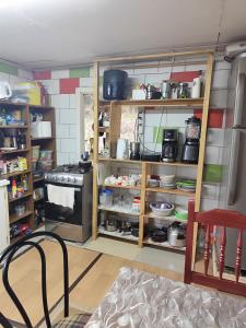 Η κουζίνα ή μικρή κουζίνα στο La Casa de Sandrita