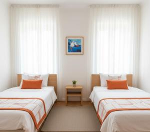 Ένα ή περισσότερα κρεβάτια σε δωμάτιο στο Ordu Riya Apart +16 φωτογραφίες