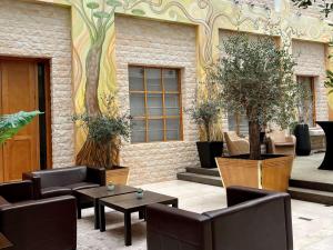 Posezení v ubytování Hotel des Colonies Brussels by Mercure