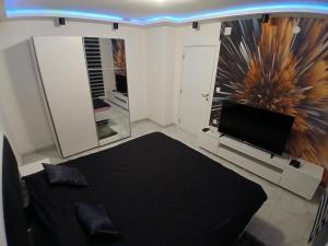 Μια τηλεόραση ή/και κέντρο ψυχαγωγίας στο Apartman Tiha Noc