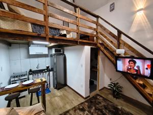 TV/trung tâm giải trí tại Loft da Bia