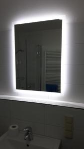 Ένα μπάνιο στο Appartement In Middelhagen Mit Terrasse Und Garten +4 φωτογραφίες