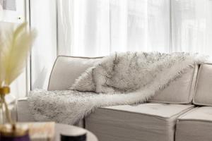 Posezení v ubytování South End Luxe Family Apartment