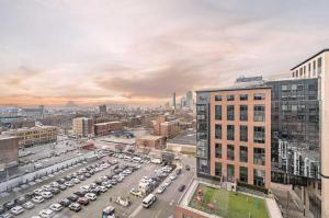 Nespecifikovaný výhled na destinaci Boston nebo výhled na město při pohledu z apartmánu + 80 fotografií