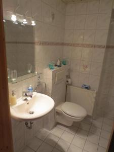 Koupelna v ubytování Santa Maria