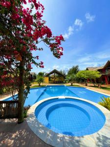 Πισίνα στο ή κοντά στο Chalé 801