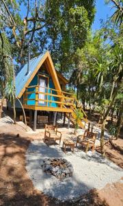 Ο χώρος παιχνιδιού για παιδιά στο Cabana Rota do Vinho