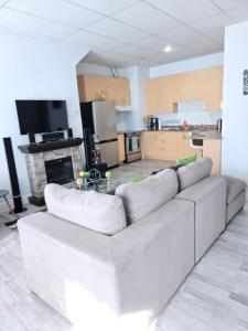 Kuchyň nebo kuchyňský kout v ubytování SylverPrud