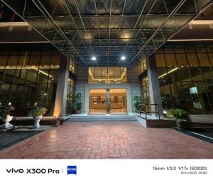 a lobby of a building with a large glass door at The Jerai Hotel Sungai Petani in Sungai Petani