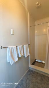 Koupelna v ubytování Chanel Court Motel