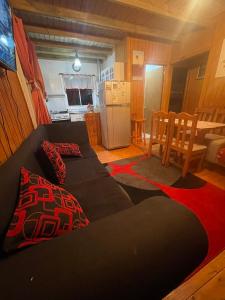 O bucătărie sau chicinetă la Cabaña Entrevientos