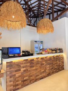 Köök või kööginurk majutusasutuses Inbox Siargao Resort