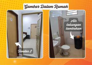 Koupelna v ubytování Nana Homestay + 22 fotografií