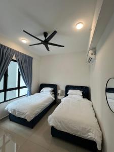 Ένα ή περισσότερα κρεβάτια σε δωμάτιο στο Sunshine Residence +13 φωτογραφίες