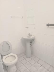 Koupelna v ubytování Hotel Dulce Morelia