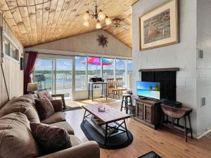 Posezení v ubytování Twin Sails