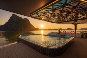 Φυσικό τοπίο κοντά σε αυτό το πλωτό κατάλυμα